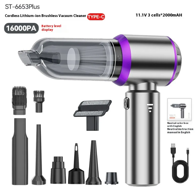 Portable Cordless Car Vacuum
