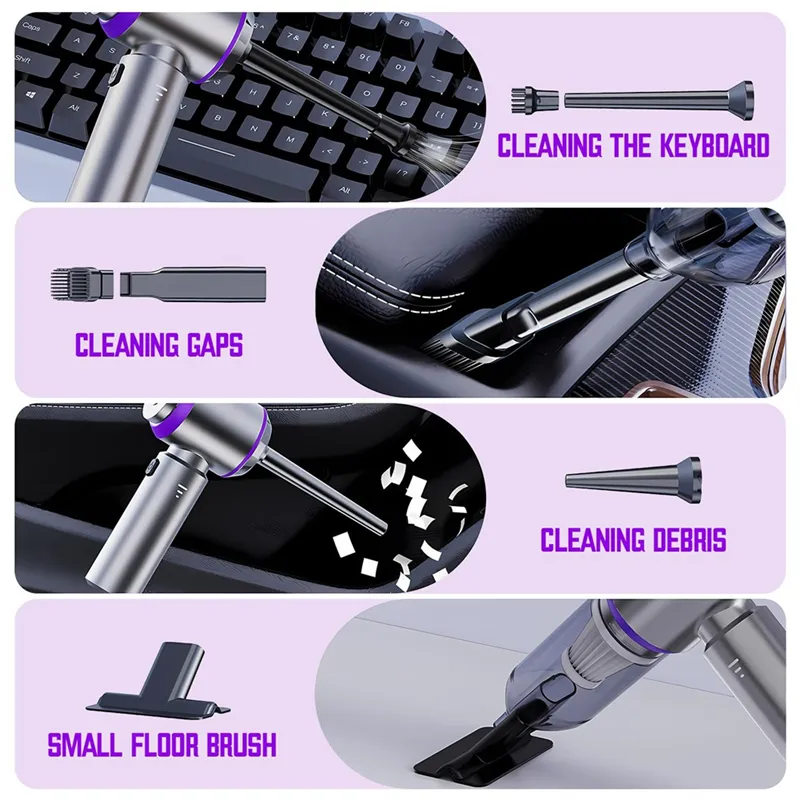 Portable Cordless Car Vacuum