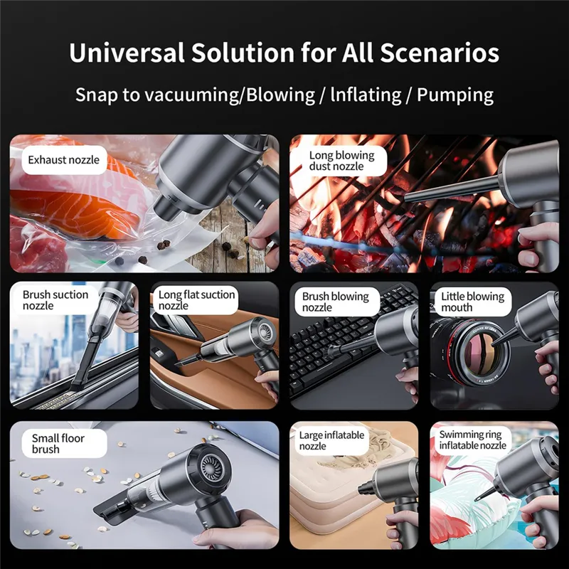 Portable Cordless Car Vacuum